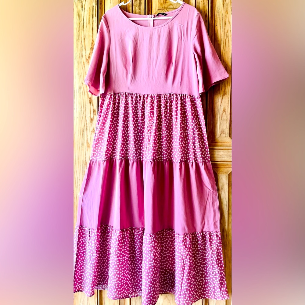 Swing maxi dress